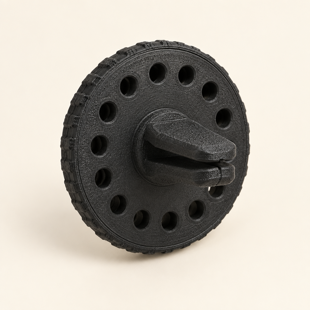 Spalah car diffuser rear ventilation holes and mounting clip