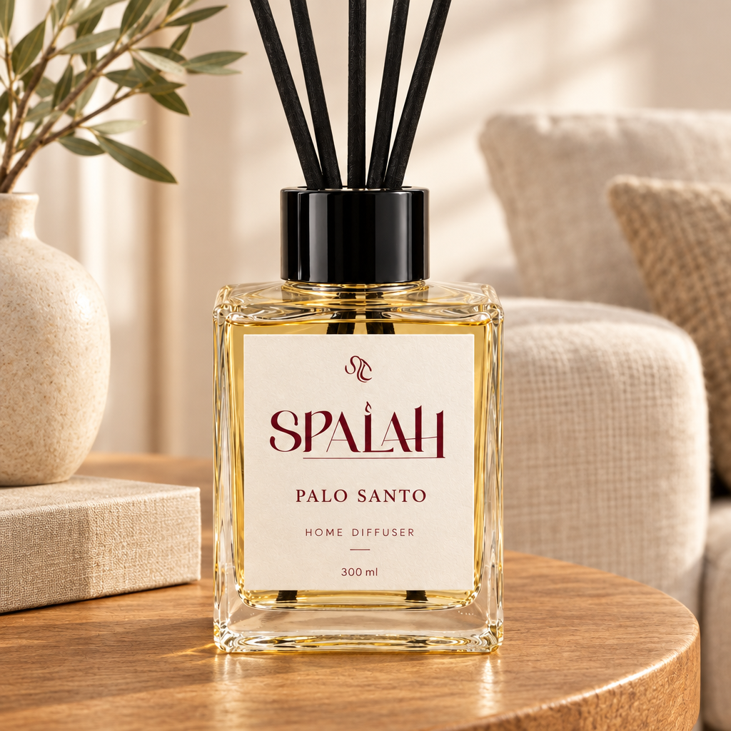 Spalah Palo Santo diffuser in a home setting