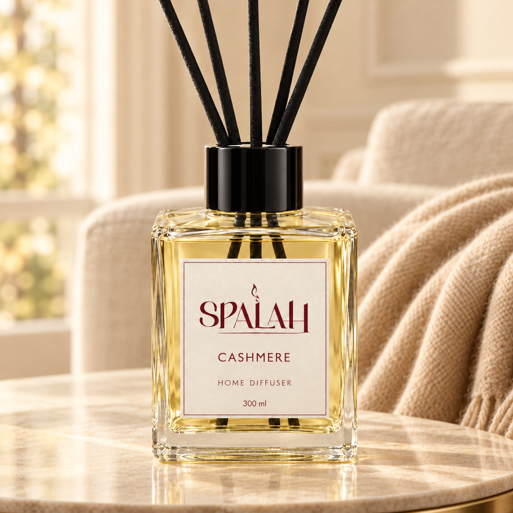 Spalah Cashmere diffuser in a home setting