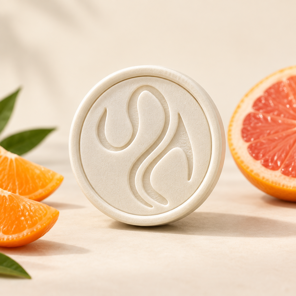 Spalah Citrus Bloom car diffuser, front view